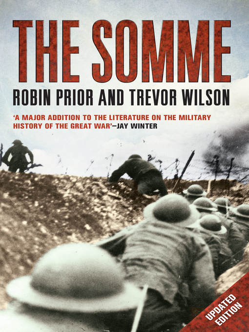 Title details for The Somme by Robin Prior - Available